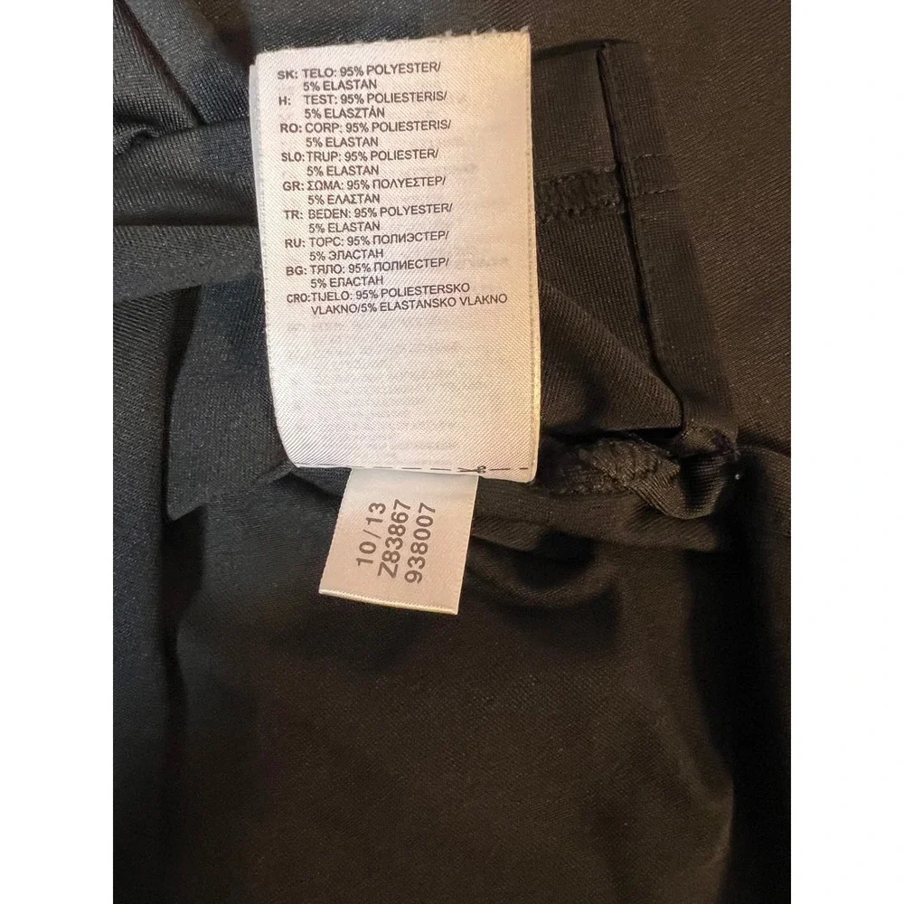 Adidas Puremotion Black Golf Polo Shirt Men's Medium 3 Stripe Stretch Climalite